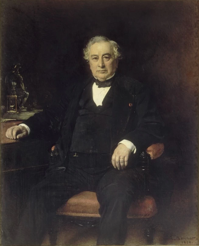 Léon Bonnat - Ritratto di Portrait d'Isaac Pereire, Castello di Versailles